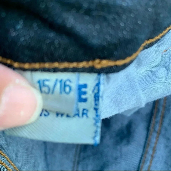 PUZZLE Jeans Wear women's size 15/16 jeans, inseam 31", rise 10" - Picture 4 of 7